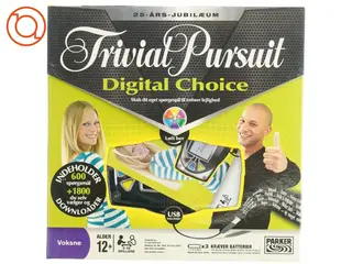 Trivial Pursuit spil (str. 28 x 28 x 7cm)