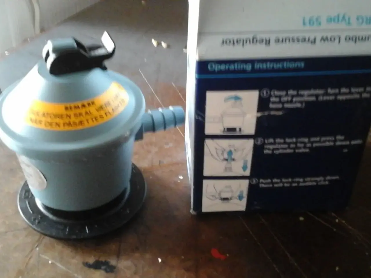 Billede 1 - Gas regulator til 11 kg flasker 150 kr