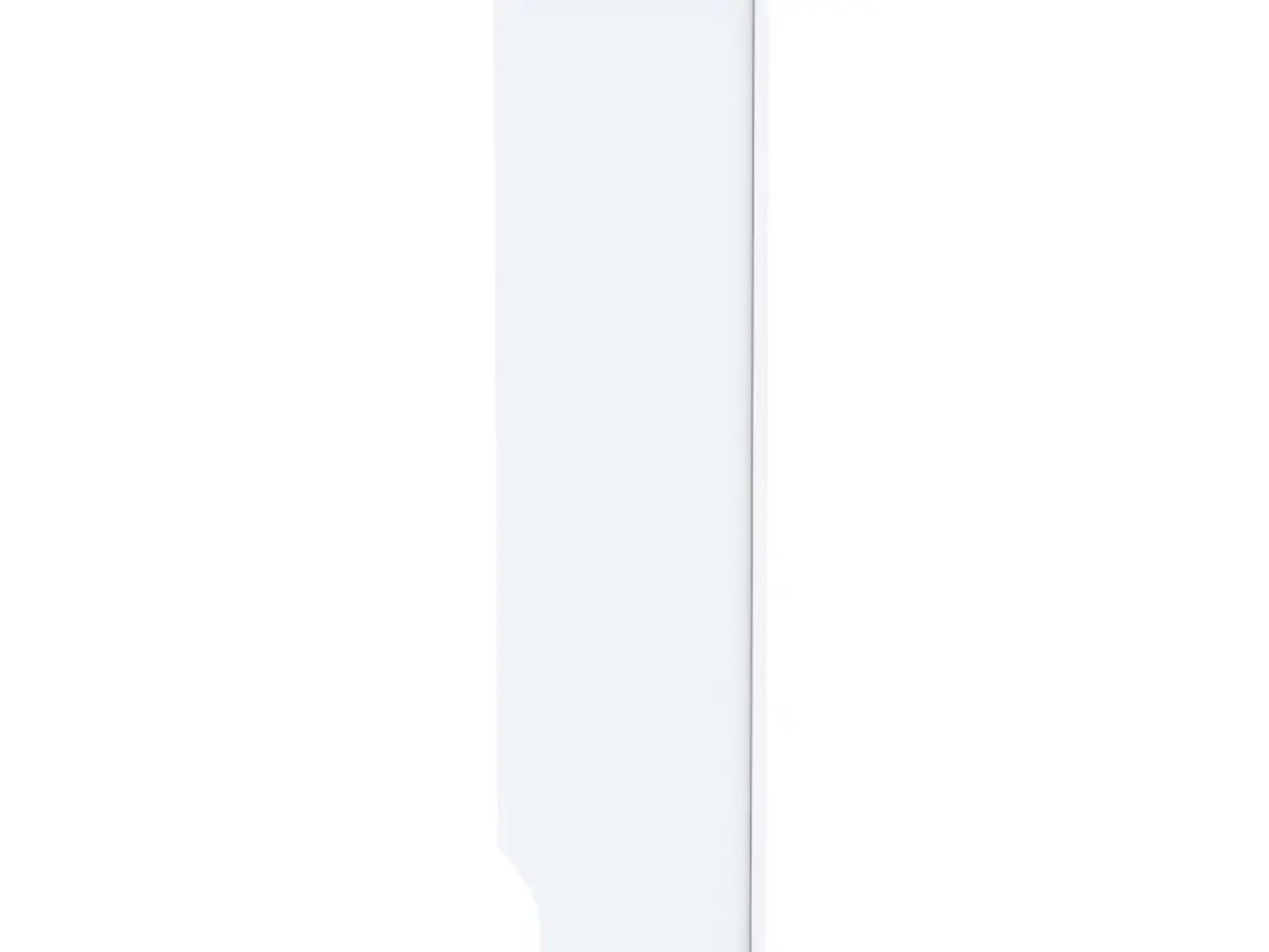 Billede 4 - Radiatorskjuler 205 cm i MDF - hvid, justerbar