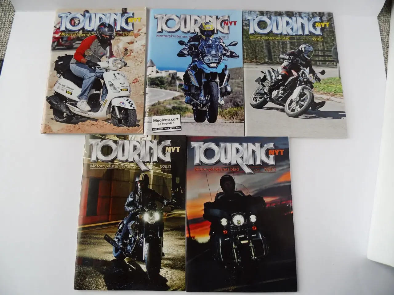 Billede 1 - Touring - 5,00 kr/stk.