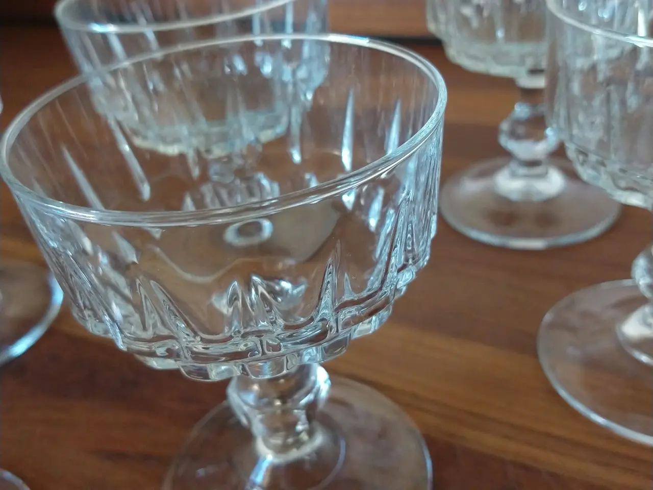 Billede 2 - 6 vin/dessert glas
