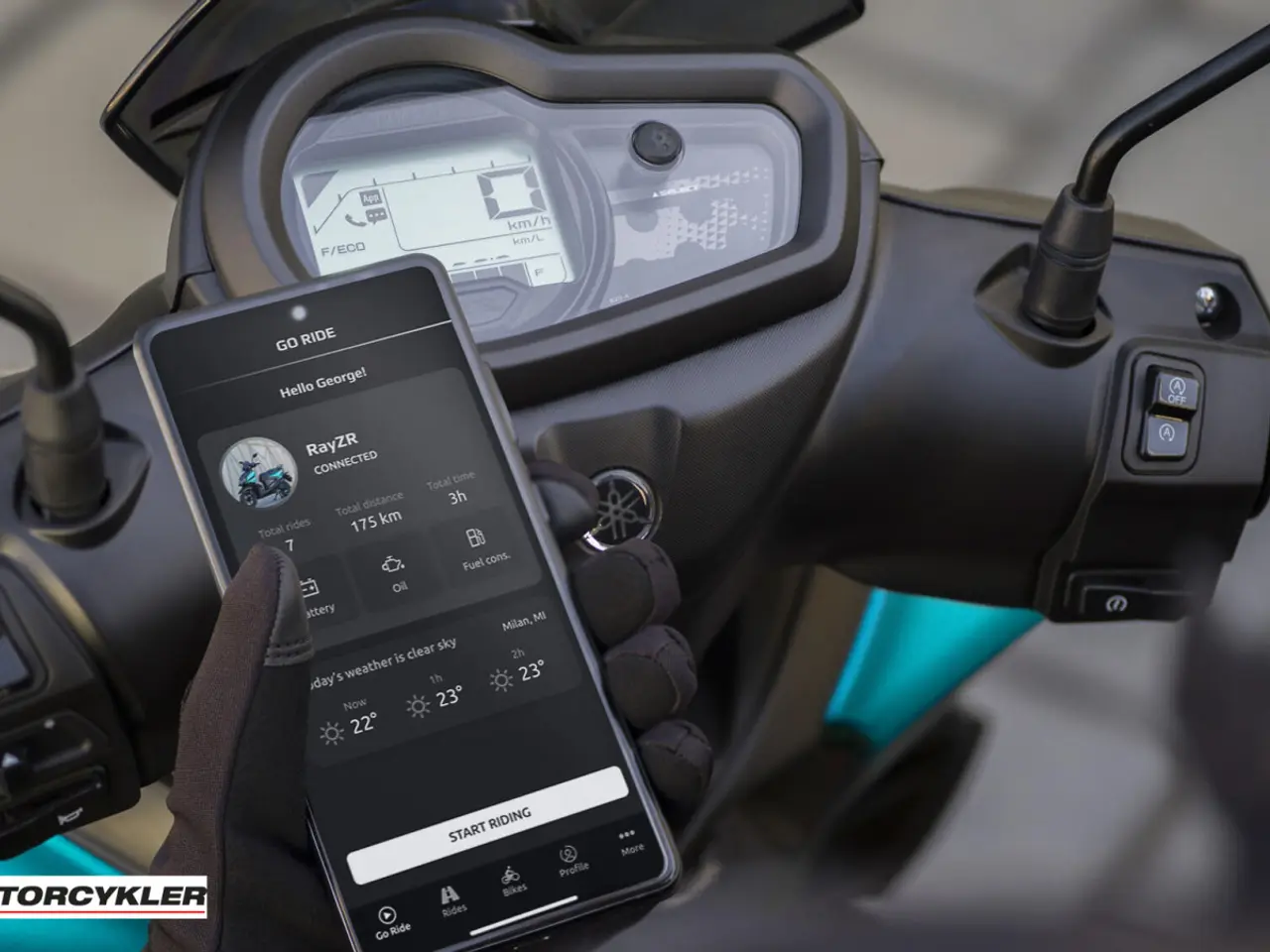 Billede 13 - Yamaha RayZR Midnight Black