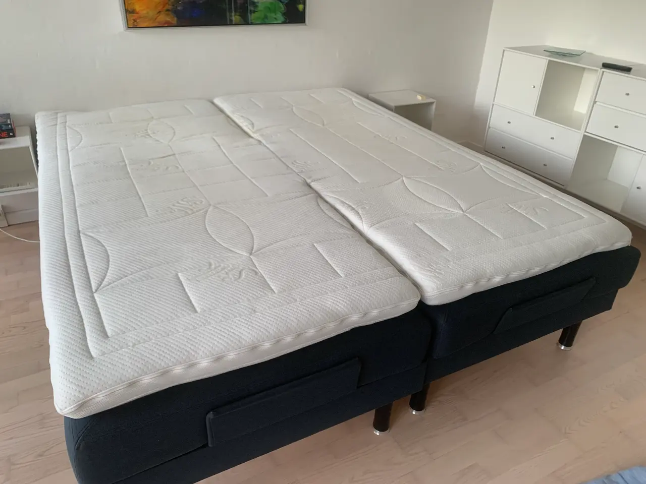 Billede 10 - Elevationsseng med massage 180 x 210 cm.