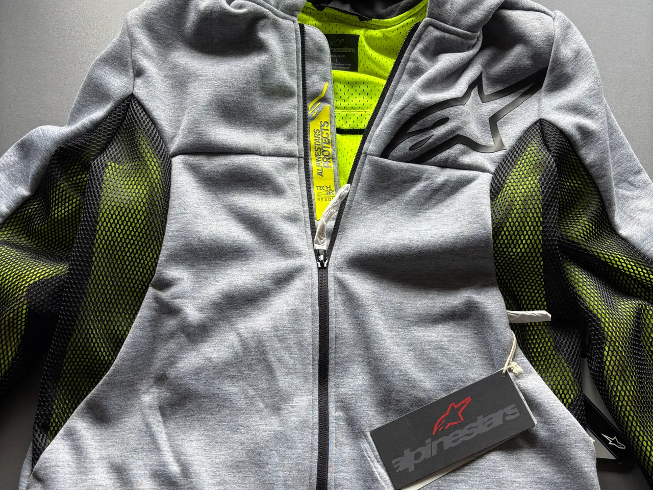 Billede 4 - Alpinestars Hættetrøje Chrome Air Grå Large