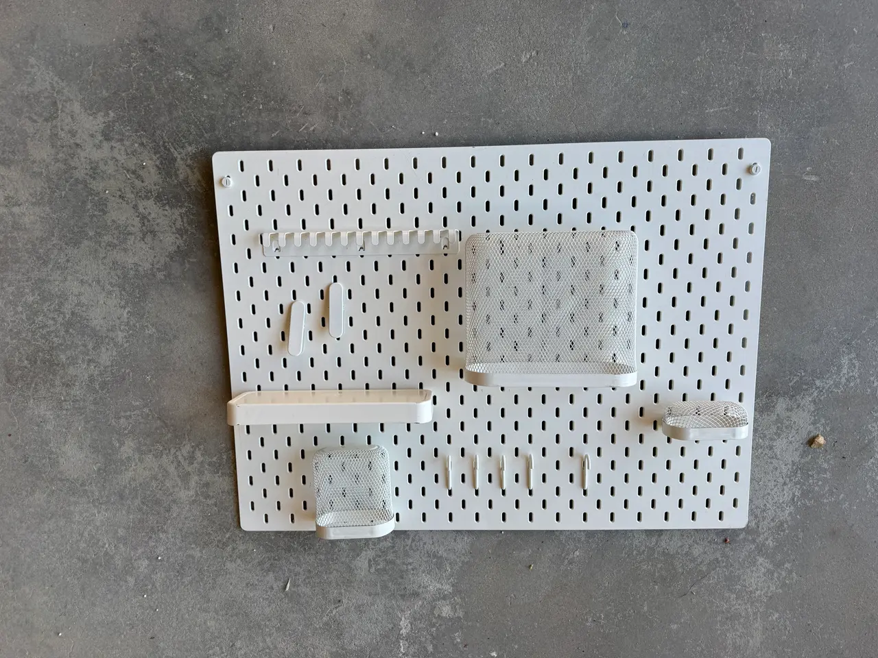 Billede 1 - IKEA metal opslagstavle m tilbehør