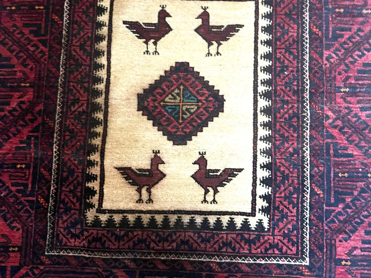 Billede 1 - Ægte tæppe Belouch Iran 89x173 cm