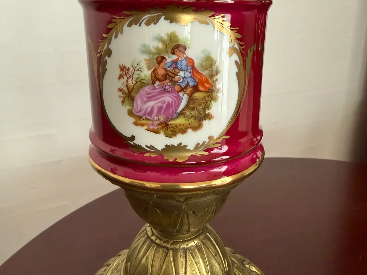 Billede 6 - Antik bordlampe