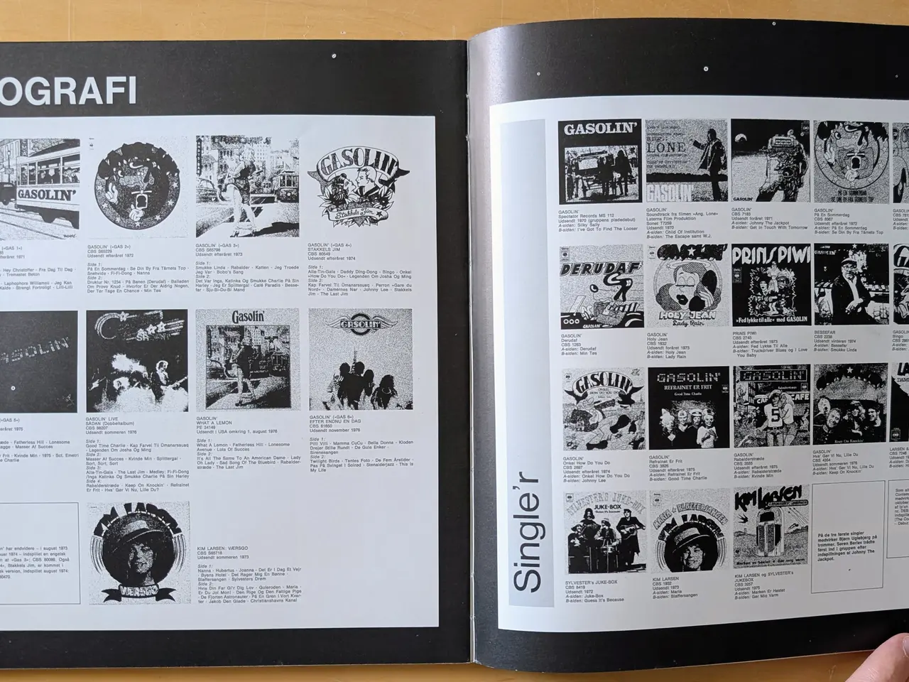 Billede 3 - Gasolin bogen fra 1976 af Paul-Jørgen Budtz