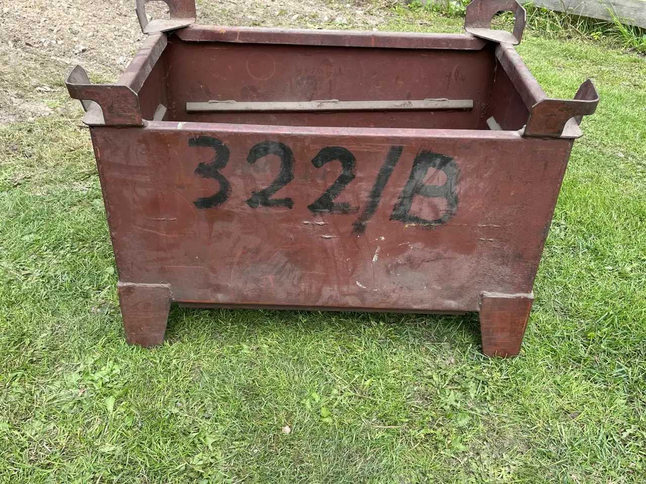 Billede 1 - Stabelbeholder metal