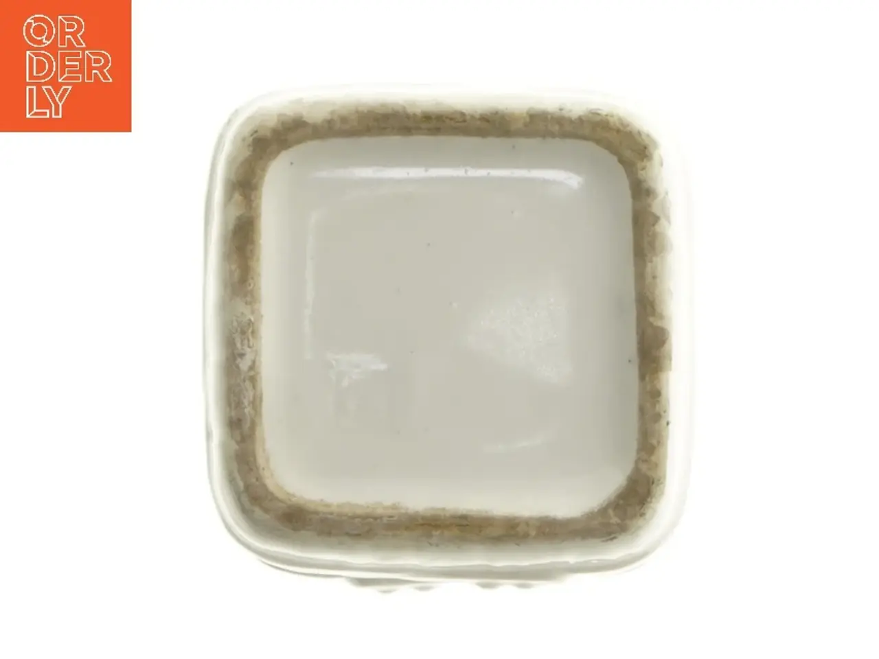 Billede 6 - Dekorativ porcelænsbeholder med låg (str. 12x7x7 cm)