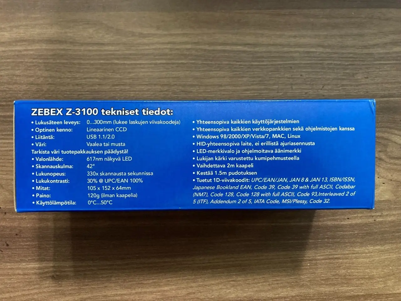 Billede 7 - ZEBEX Z-3100 middle-range handheld CCD USB Barcode