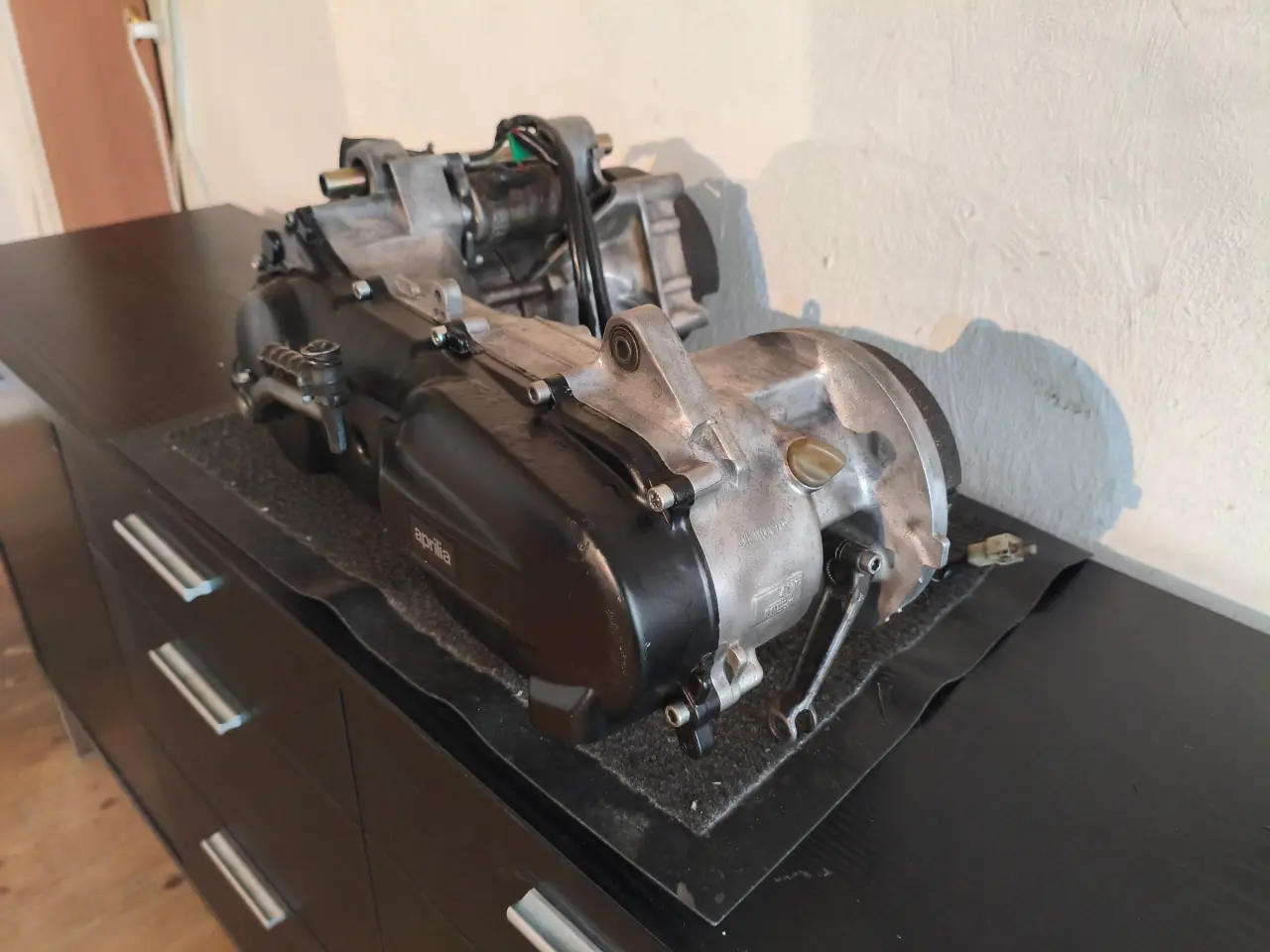 Billede 11 - 125cc minarelli 4VP motor med kick og blæse
