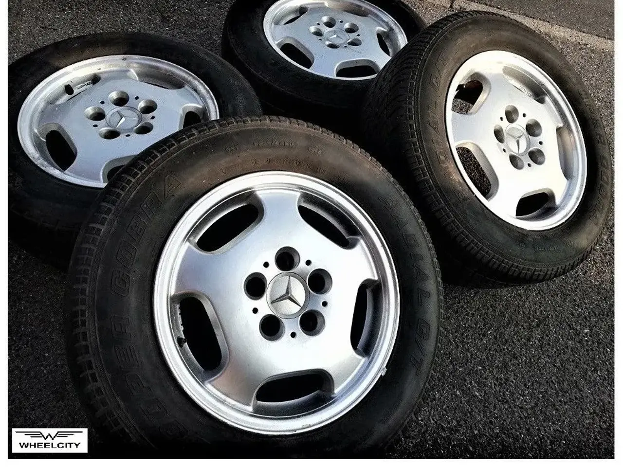 Billede 1 - 5x112 15" ET37 Mercedes fælge