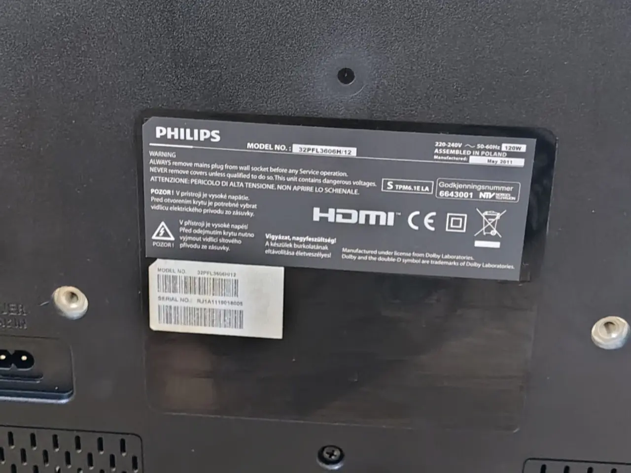 Billede 3 - Philips 32 inch tv