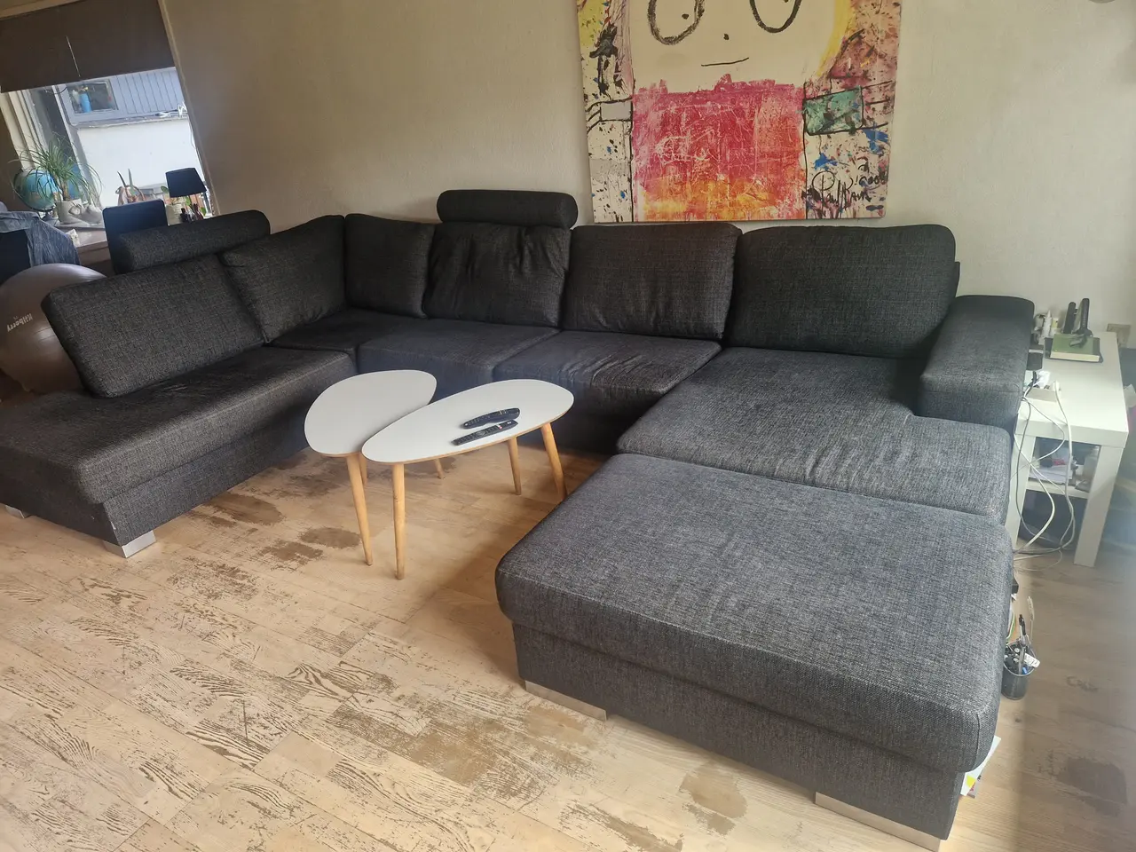 Billede 1 - U sofa med chaiselong 