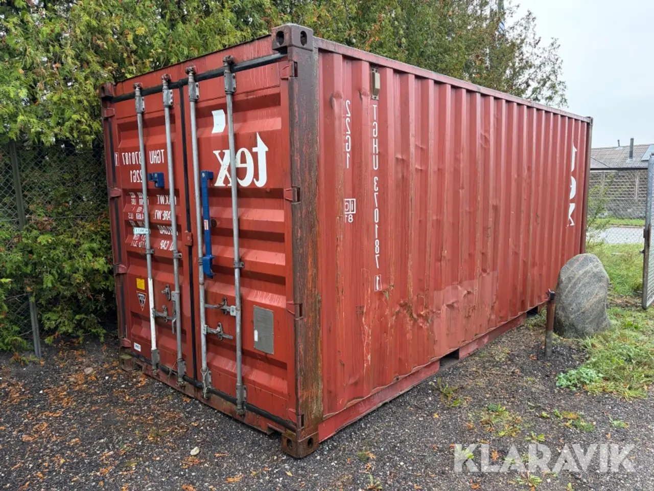 Billede 1 - 20 fods container Tex Noc2-34-01