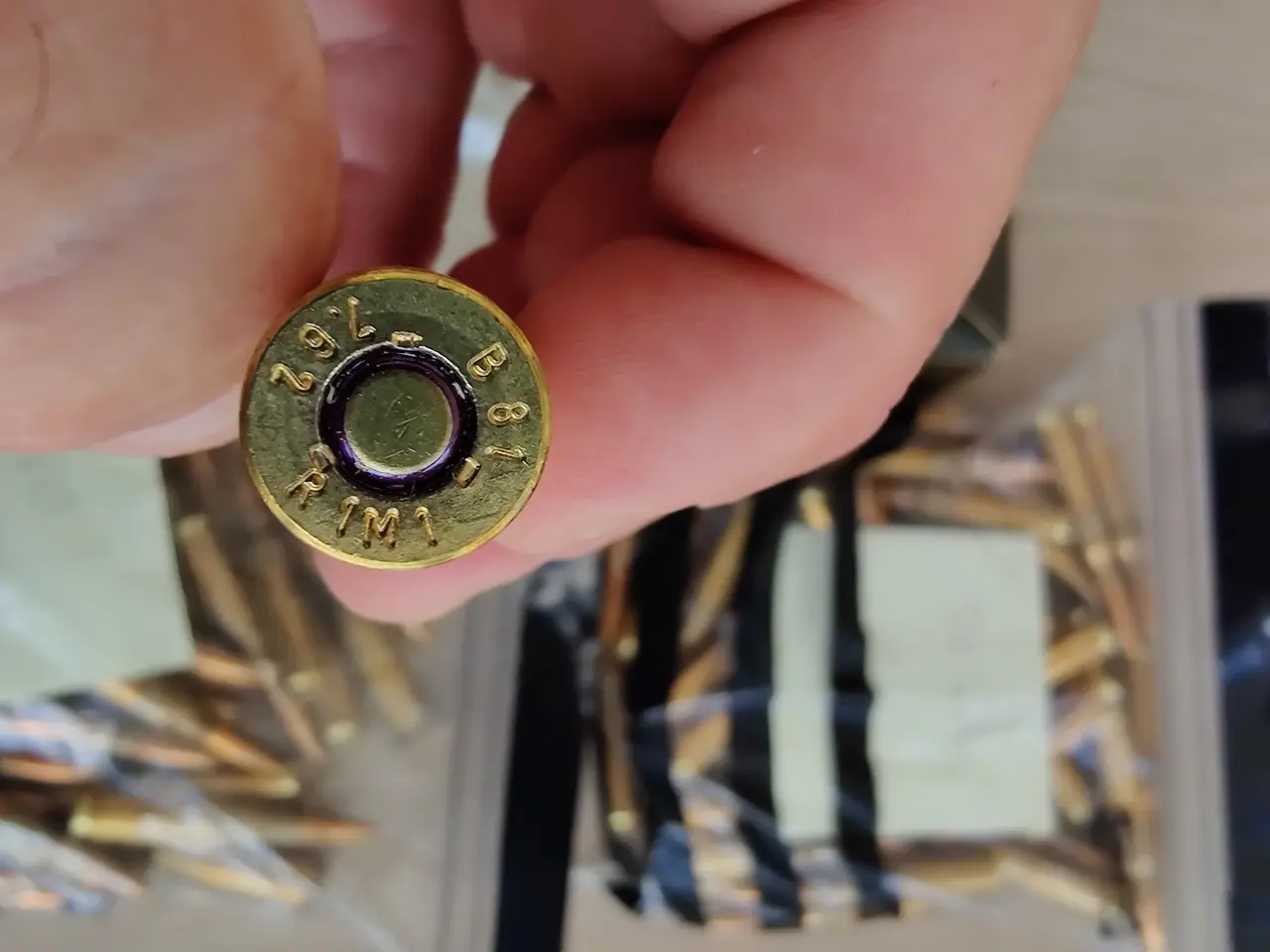 Billede 2 - 330 stk 308 Winchester spidsskarp patroner sælges.