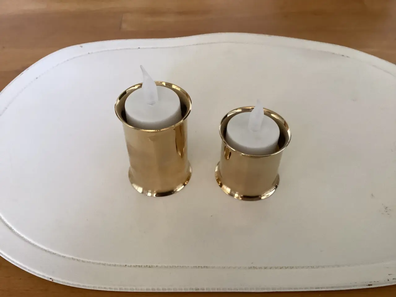 Billede 2 - Lyse stager 7 cm / 5 cm