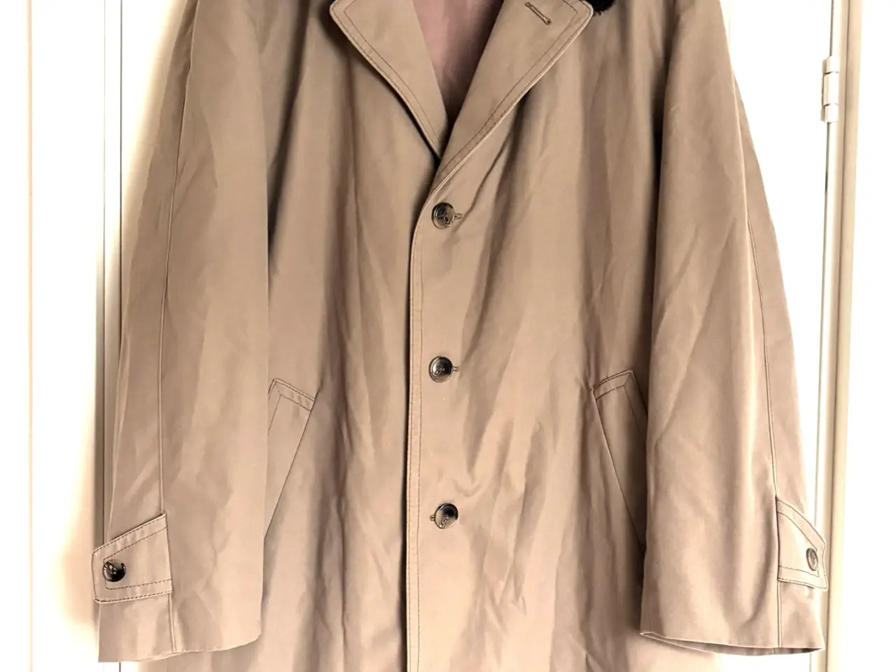 Billede 2 - Vintage trenchc parkacoat str. L unisex God stand 