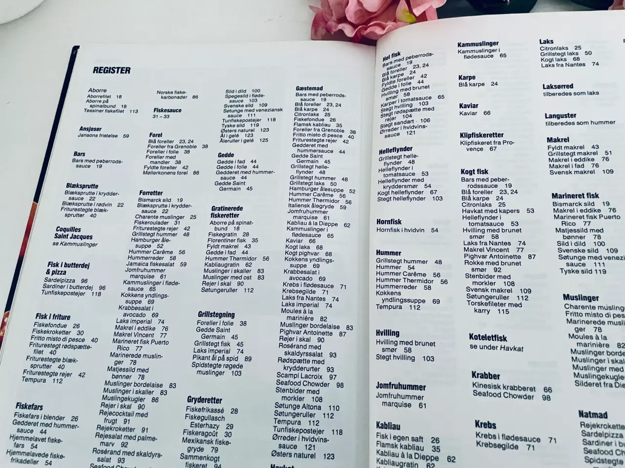 Billede 12 - Menu internationalt madleksikon - fisk og skaldyr 