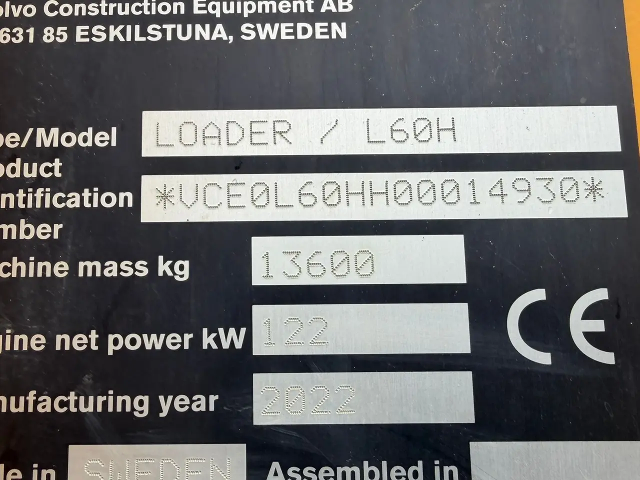 Billede 3 - Volvo L60H CDC, BSS, Lock-UP, 3&4die funktion samt centralsmørring og 650mm hjulmontering