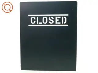 Skilt CLOSED (str. 25 x 10 x 20 cm)