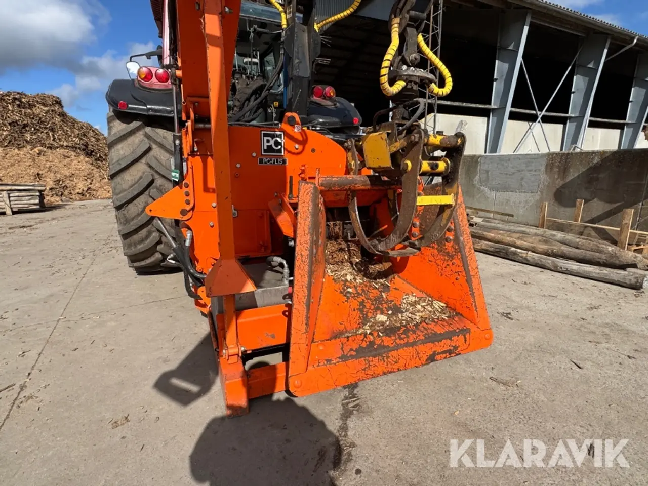 Billede 11 - Flisehugger PC 942 33P C med kran