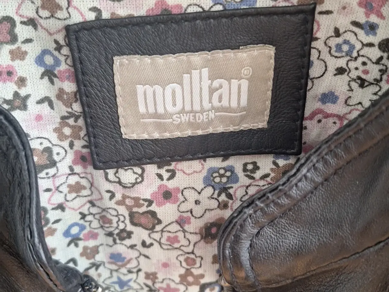 Billede 3 - Molltan skindjakke.