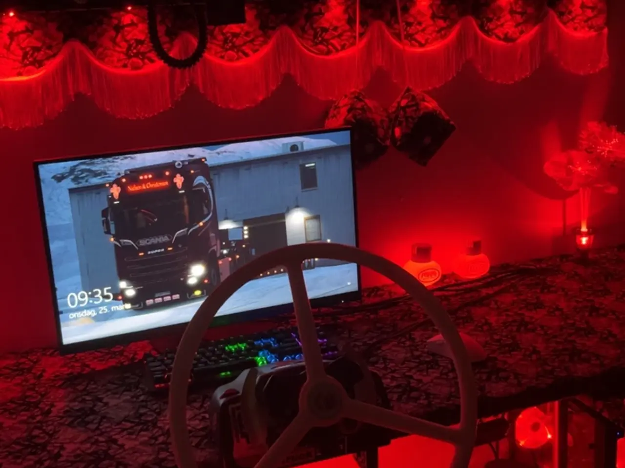 Billede 2 - Lastbil gamer setup