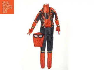 Spiderman kostume (str. 125x35 cm)