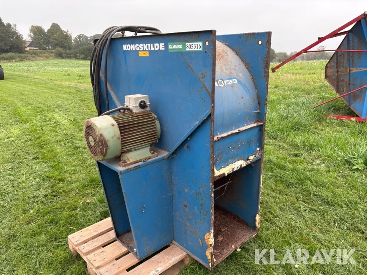 Billede 5 - Kornblæser / transportblæser Kongskilde HVL 150