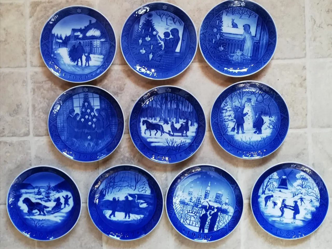 Billede 1 - Kongelige juleplatter 1980-1989