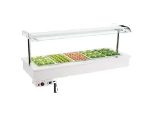 Bain marie 5x 1/1 GN – B1800 x D700 x H1050 mm