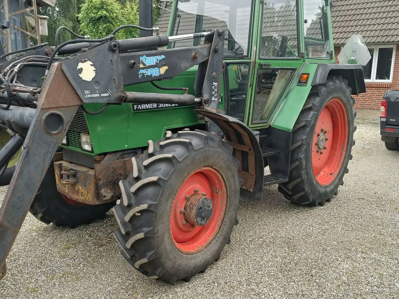 Billede 4 - Fendt 308 LSA med frontlæsser (momsfri)