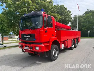 Brandbil MAN EF27 410 med 26 meter lift