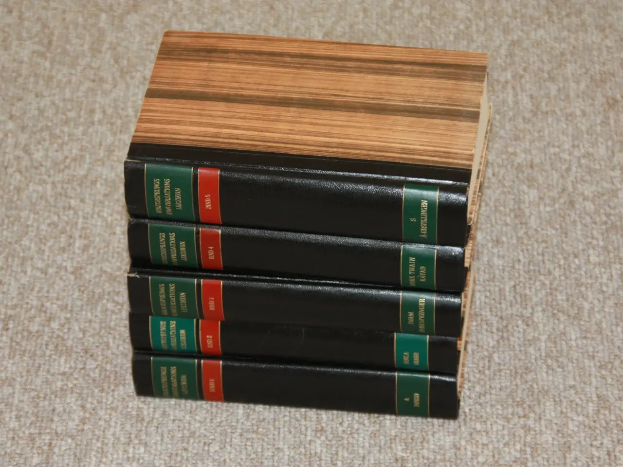 Billede 1 - Hirschsprungs Konversationslektikon 1-5