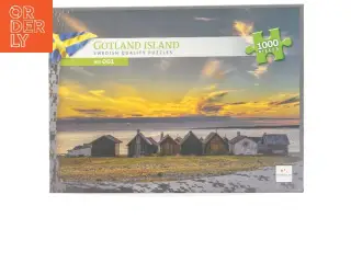 Puslespil med motiv fra Gotland (str. 68 x 48 cm)