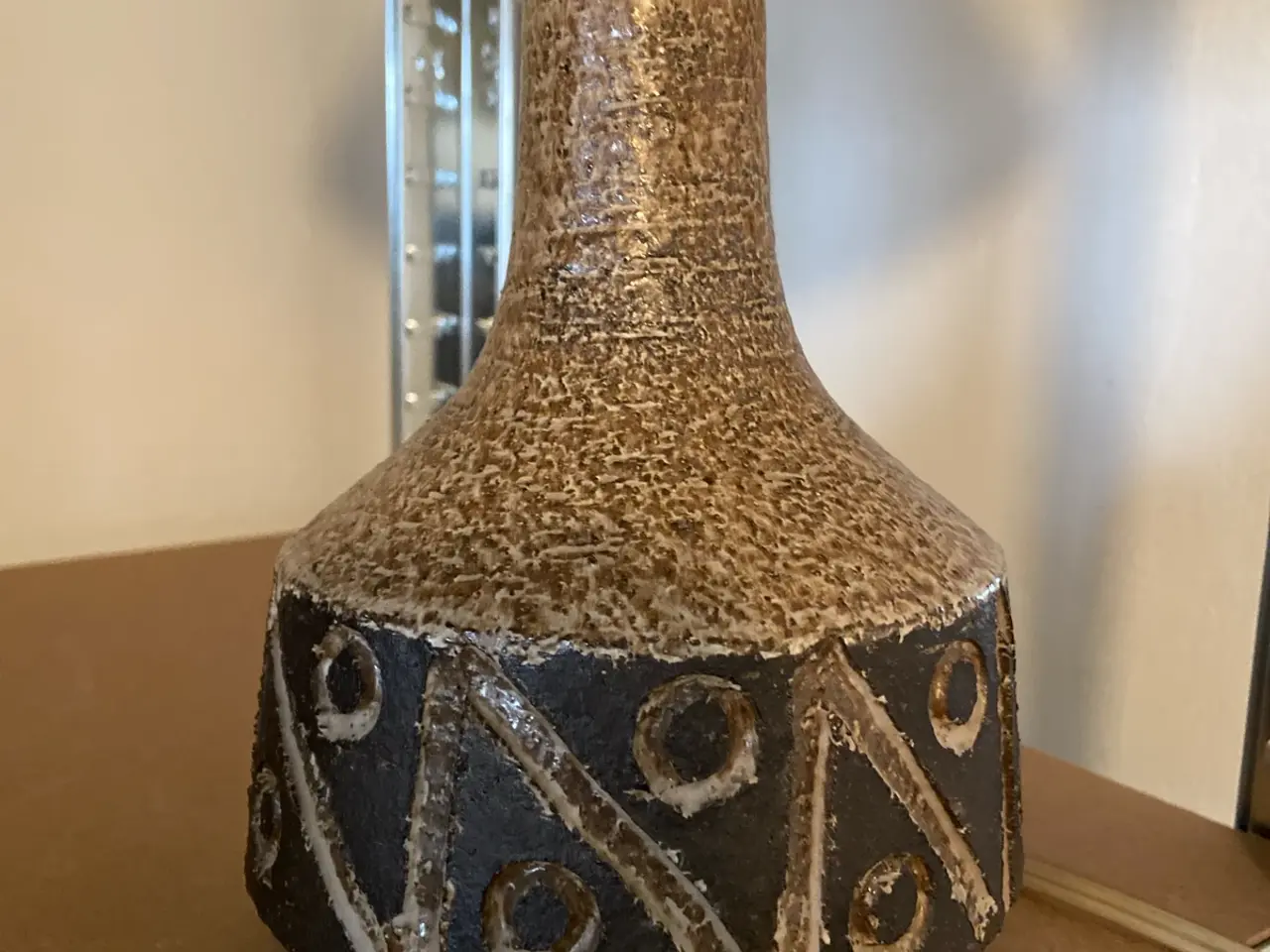 Billede 8 - Vintage Løvemose keramik bordlampe