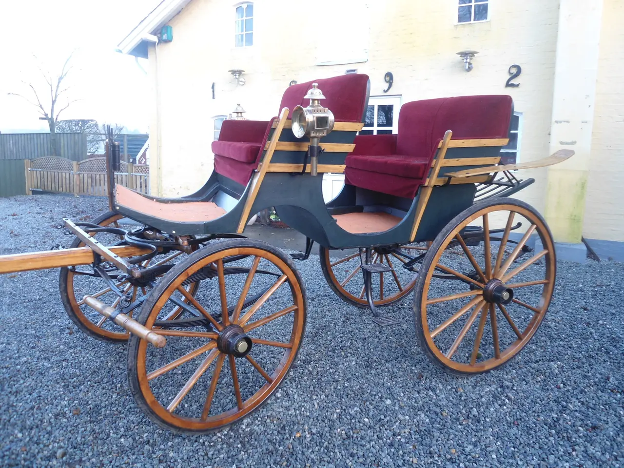 Billede 1 - Jagtvogn årgang ca. 1900