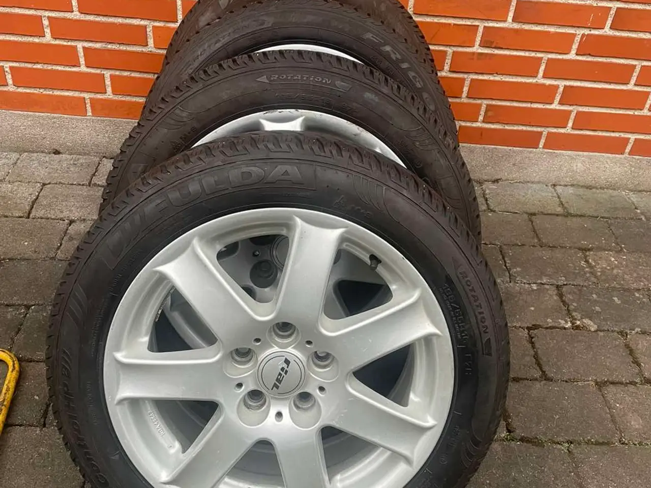 Billede 1 - 16 VW,Audi,Skoda,Seat Aluhjul med gode vinterdæk