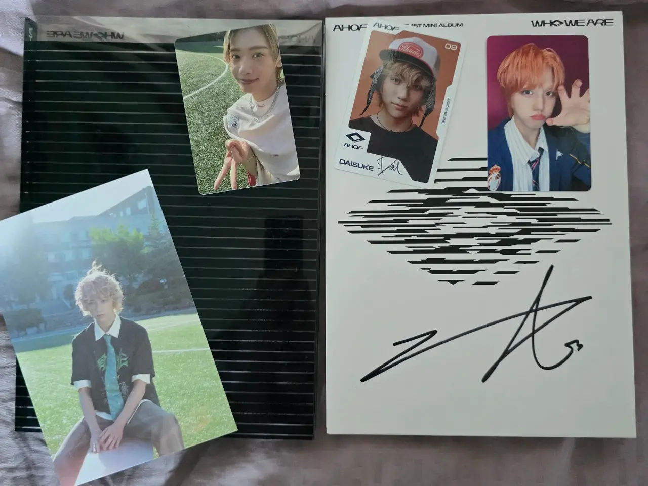Billede 1 - Ahof signed album kpop