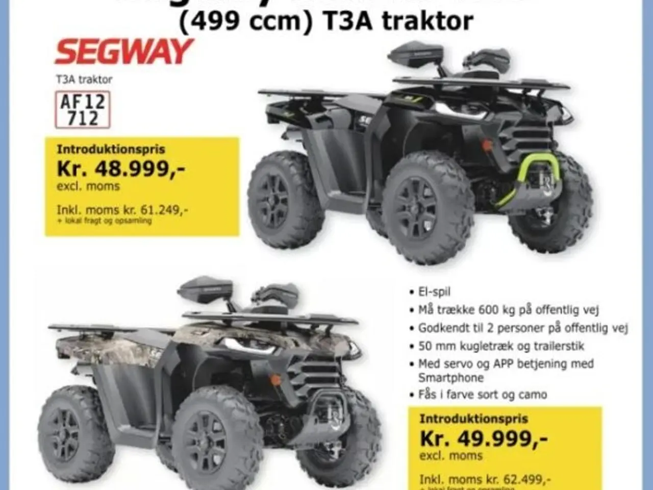 Billede 1 - Segway Snarler AT5 (499cm) T3A
