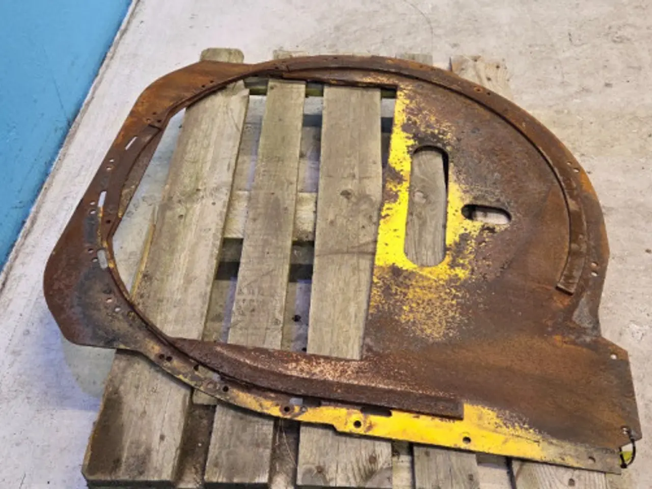 Billede 3 - New Holland FX40 Blæserhus Plade 84434695