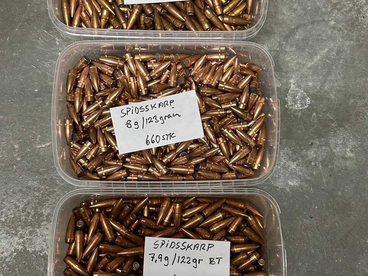 Billede 1 - Cal. 30 Spidsskarpe 