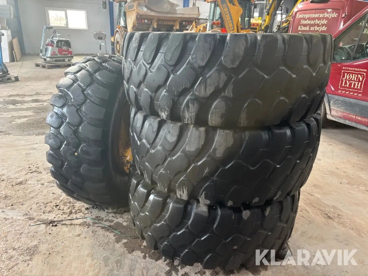 Billede 3 - Dumper hjul Hydrema 926D 4 styk