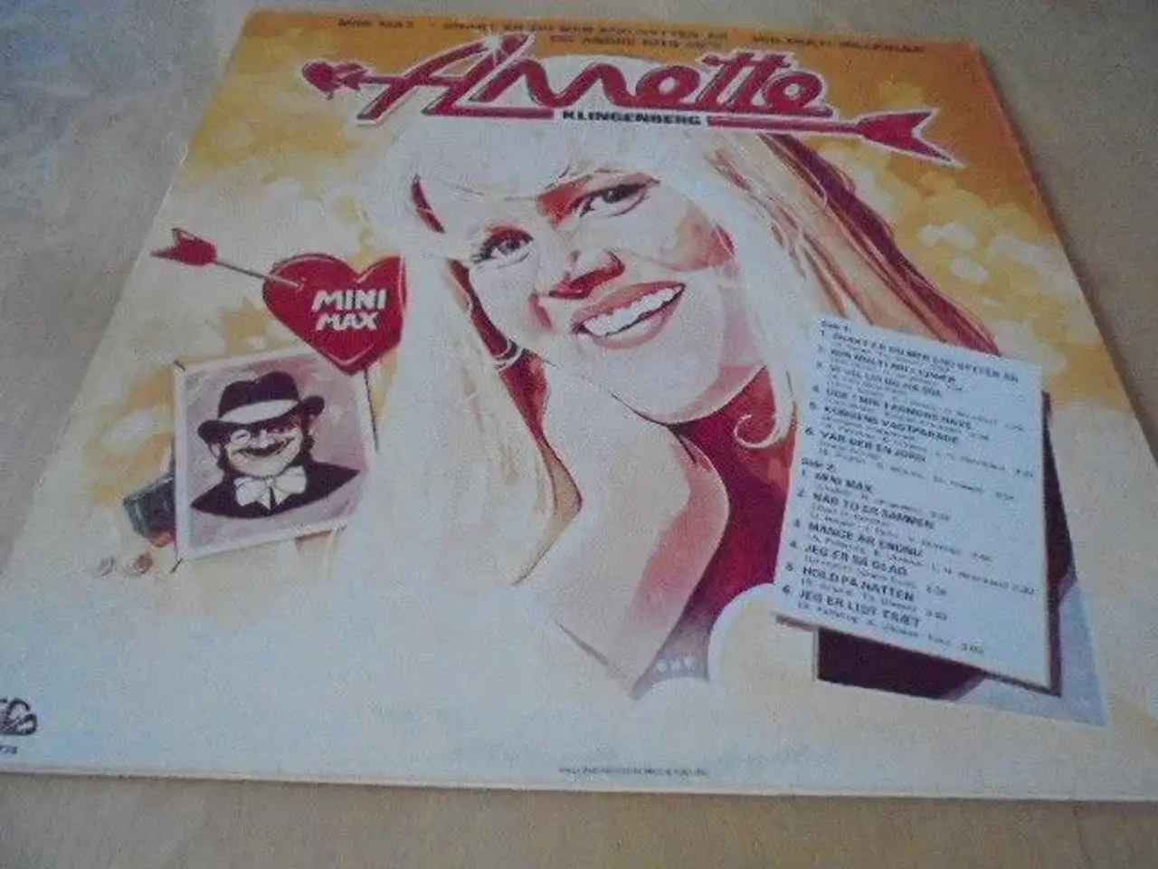 Billede 2 - LP: Anette Klingenberg - god stand