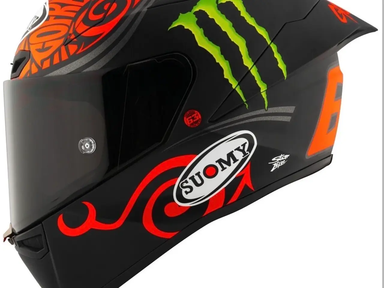 Billede 1 - Suomy S1-XR GP Bagnaia Monster Replica 2024 – ny –