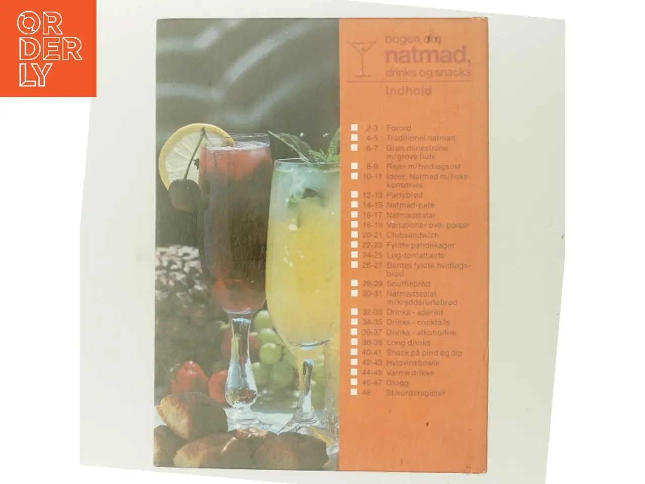 Billede 3 - bogen om natmad, drinks og snacks af Lotte Haveman (Bog)