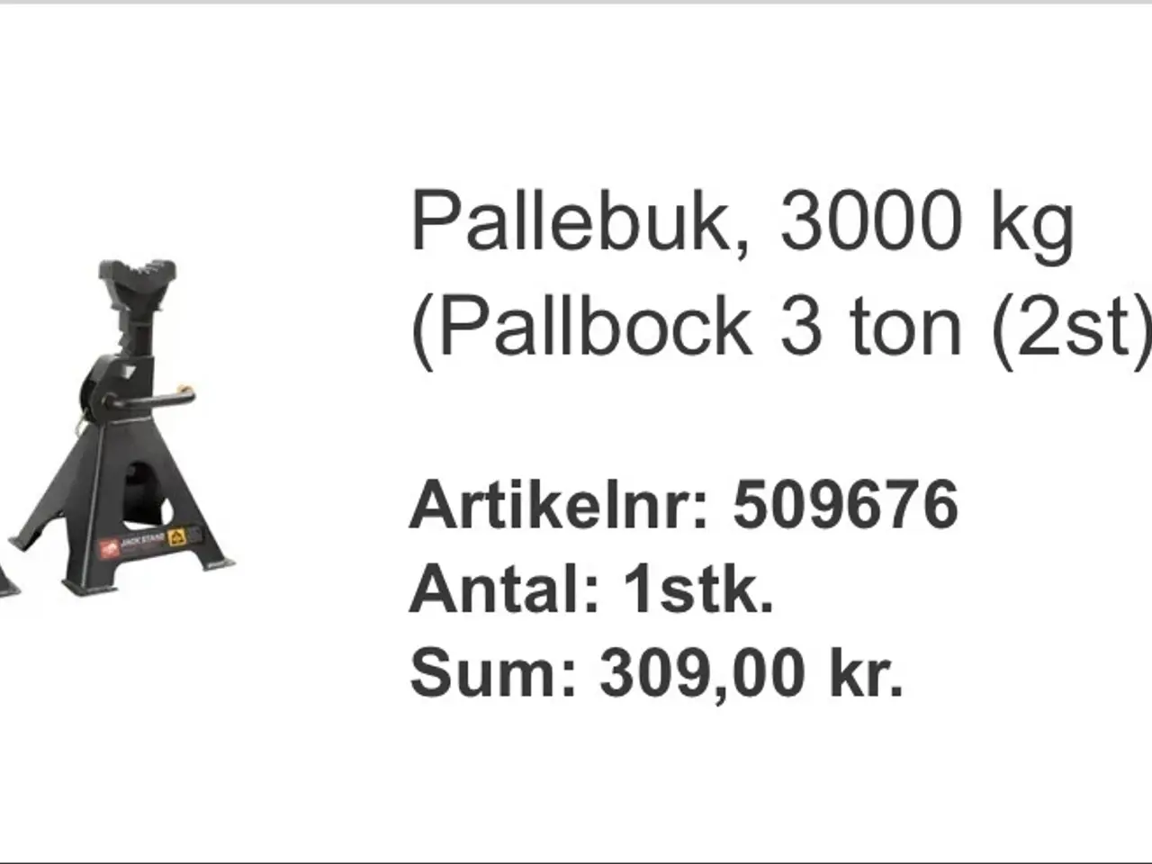Billede 9 - Køb PELA Hydrauliske hjulramper, 1500 kg