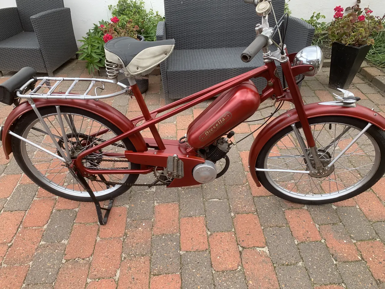 Billede 8 - Fin diesella 316 knallert 1954